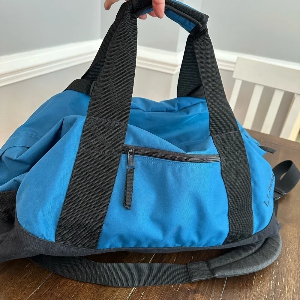 L.L. Bean rugged duffle bag